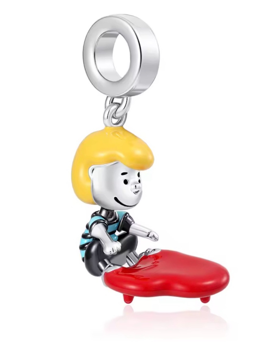 New Peanuts 925-Charm Bead Fit Original Pandora Bracelet